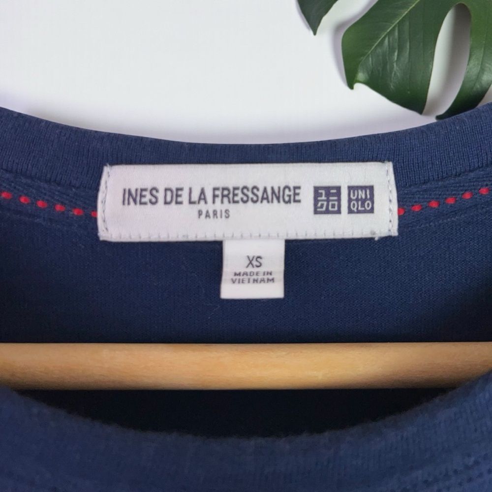 Uniqlo x Ines de la Fressange Striped Knit T-Shirt Dress - Picture 9 of 10